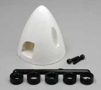 1-1/2" Spinner White DUB260