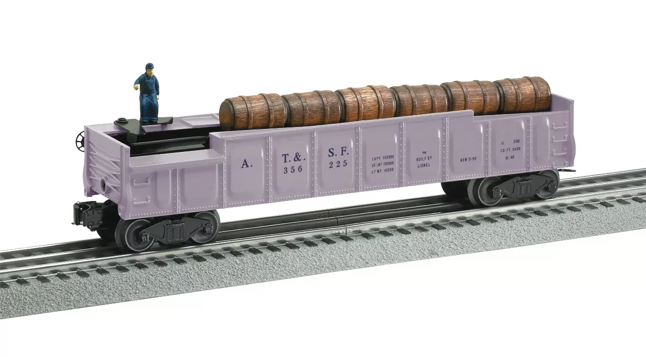 #3562 Operating Barrel Car