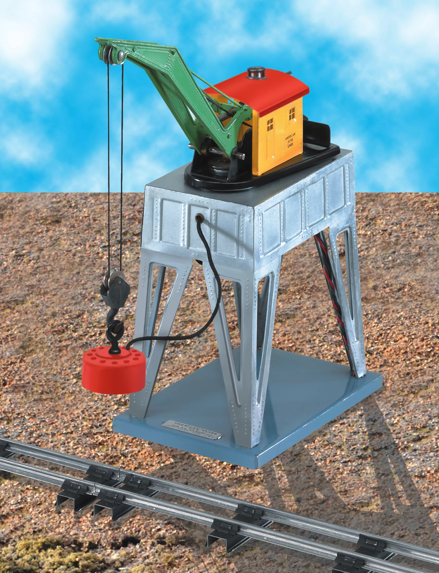 #583A Electromagnetic Crane