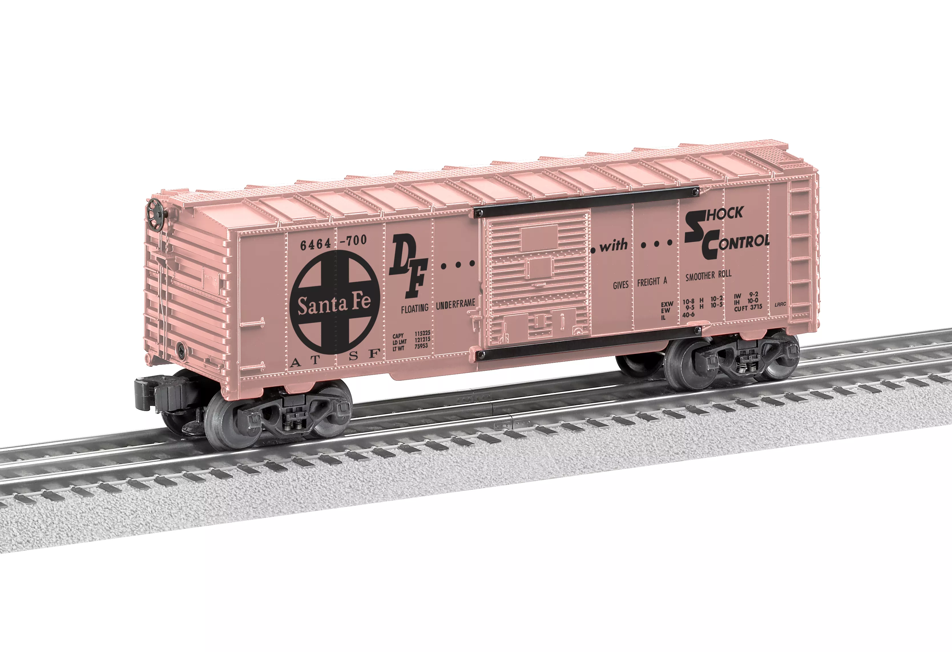 #6464-700 50th Anniversary LRRC Santa Fe Boxcar