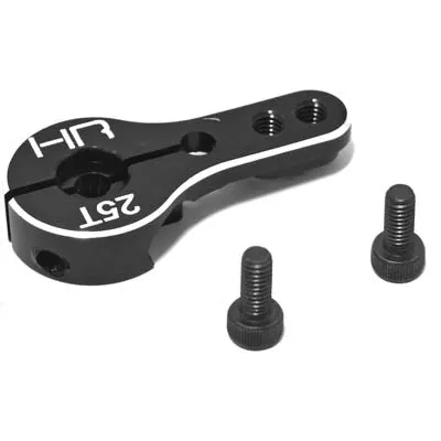 Aluminum Lock Servo Arm 2H M3 Mount M3 25T FUT HRASHM25M01