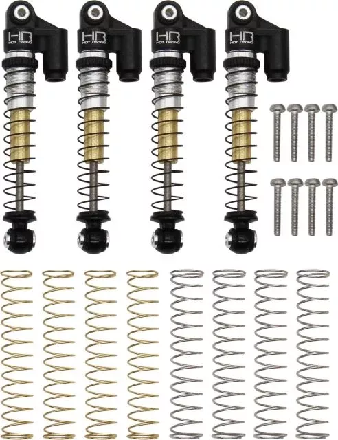 Aluminum Threaded Tele Shock SCX24 HRASXTF485TR04