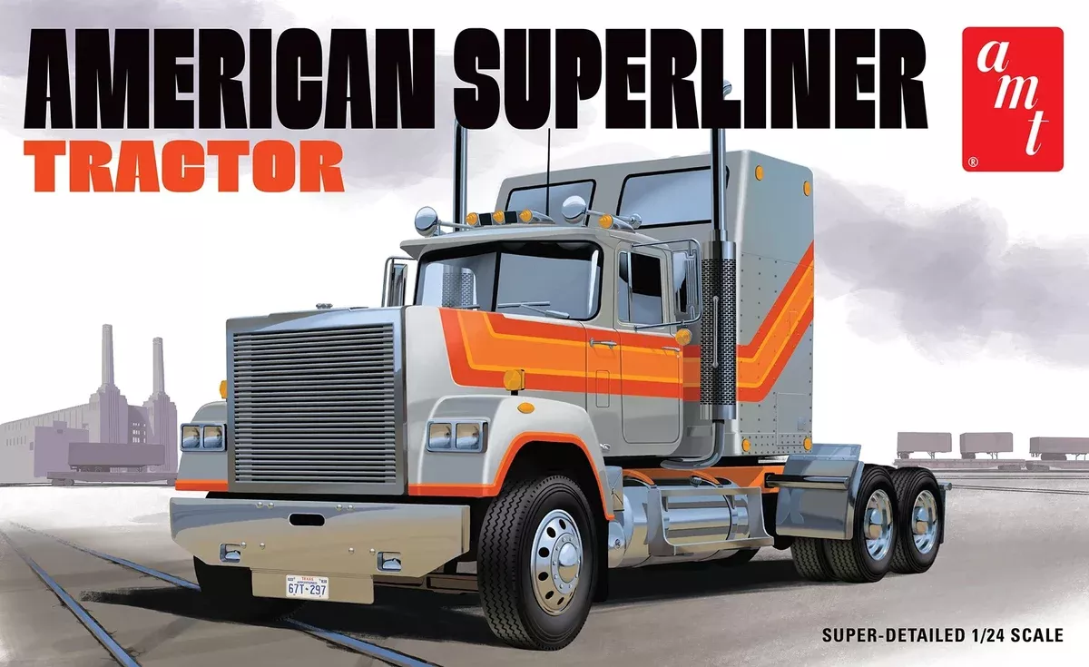American Superliner Tractor (1/24 Scale) Plastic Vehicle Model Kit