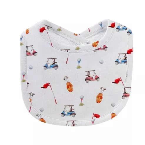 Baby Club Chic Golf Printed Bib