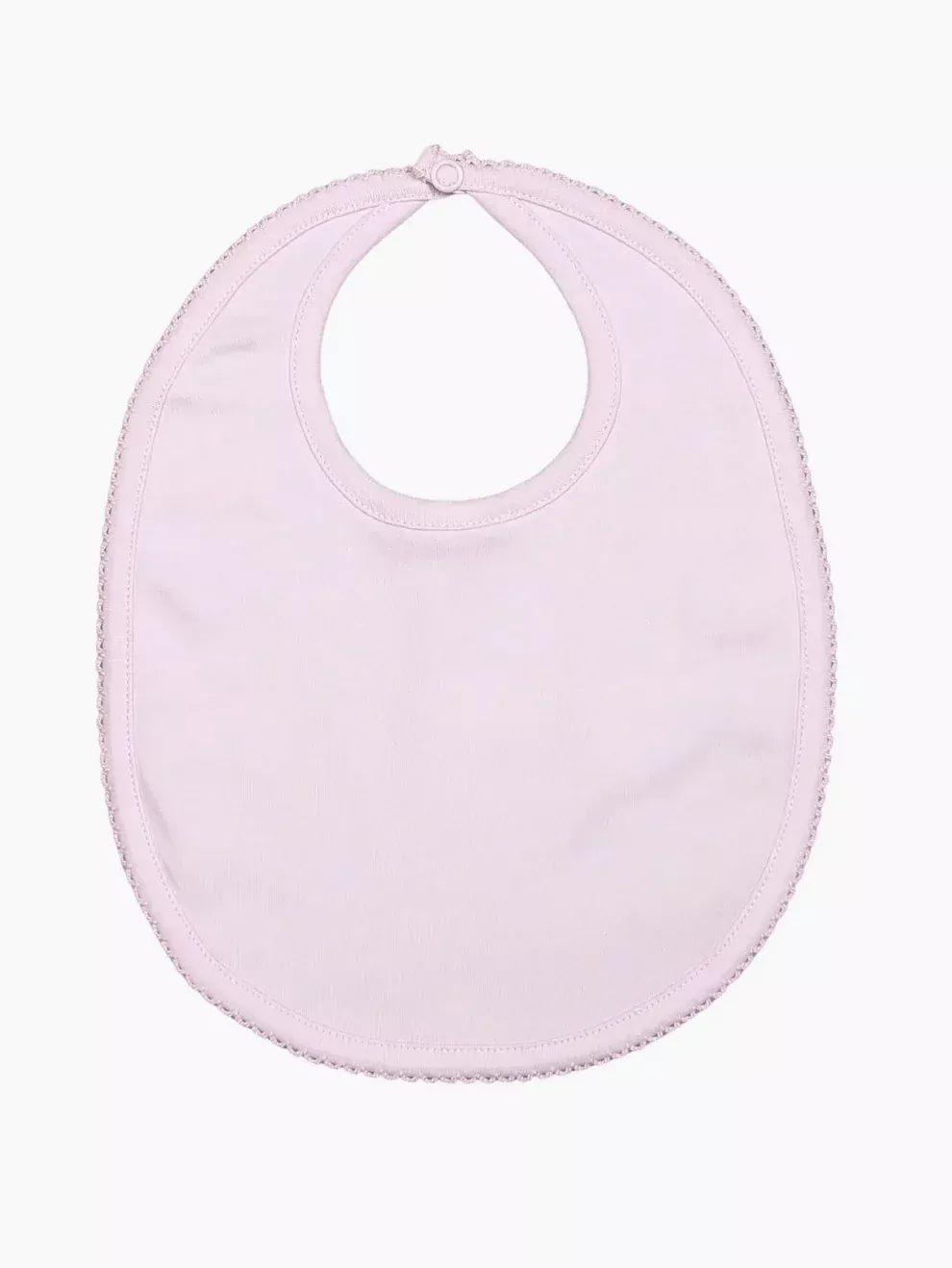 Baby Loren Pink Pima Bib