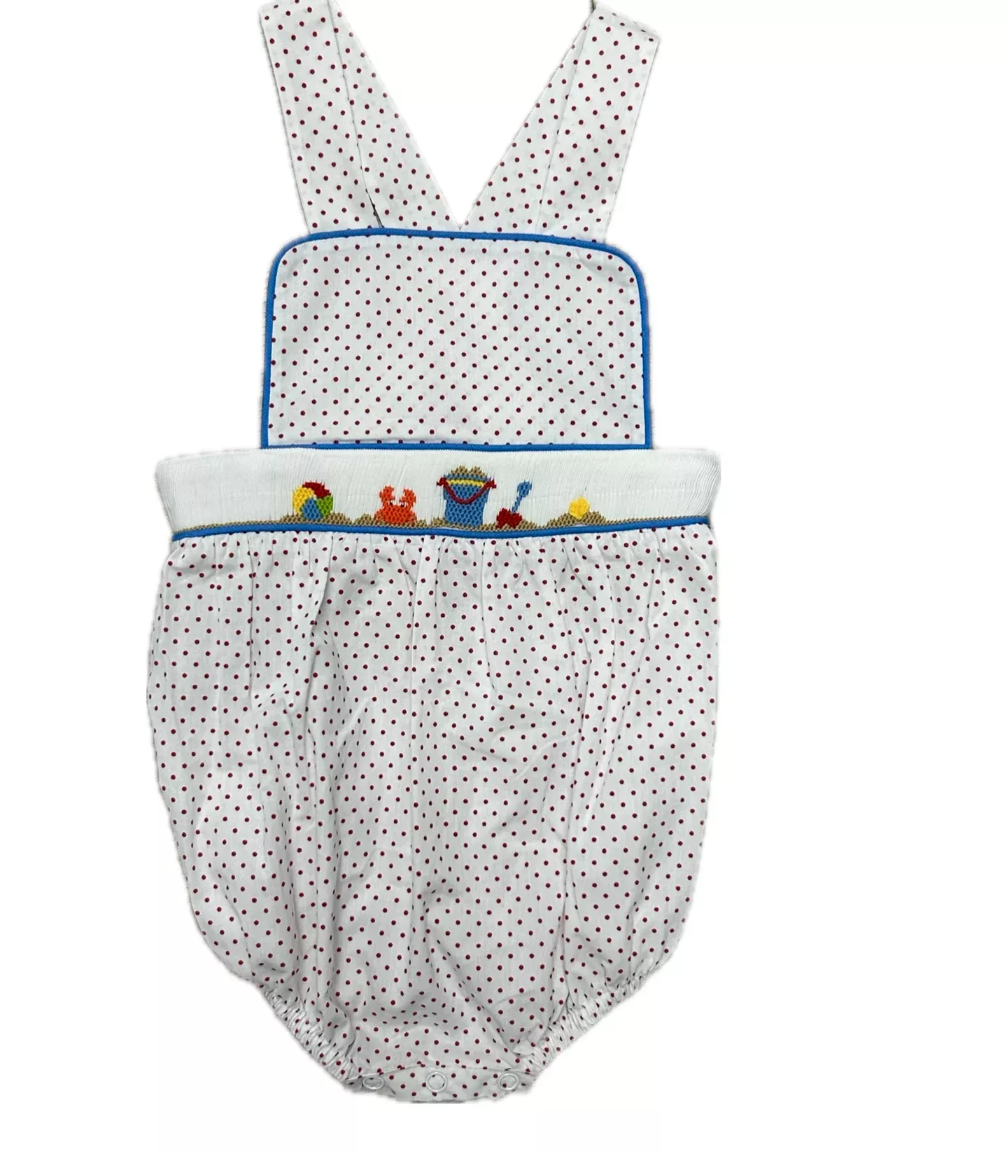 Baby Sen Boy Sunsuit - Playing in the Sand