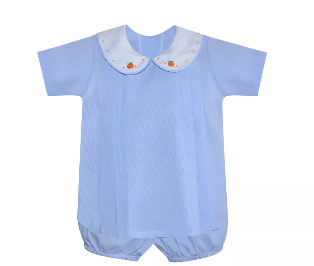 Baby Sen Cayden Short Set - Pumpkins