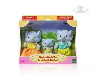 Calico Critter Elephant Family