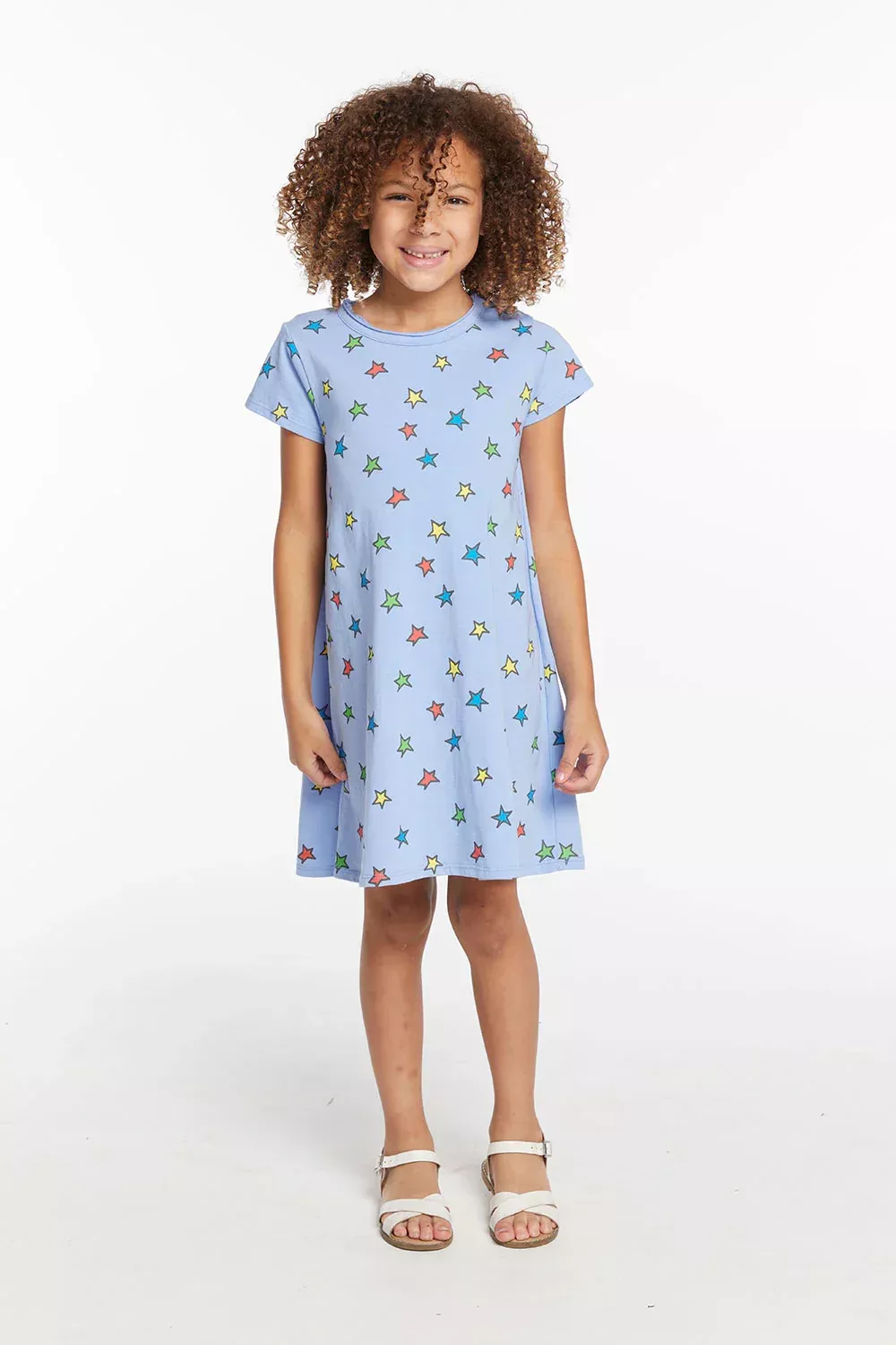 Chaser Colored Stars Dress
