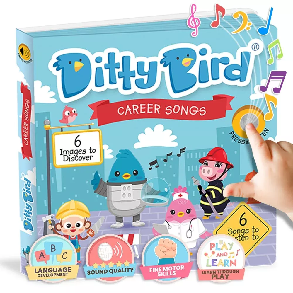 Ditty Bird When I Grow Up Musical Sound Book