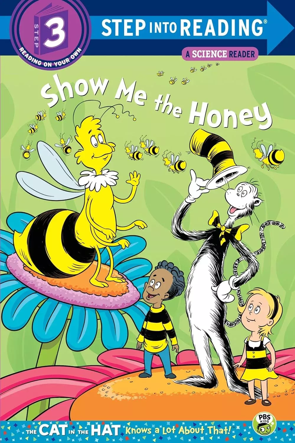 Dr. Seuss Cat in the Hat Honey Bees Step into Reading Book