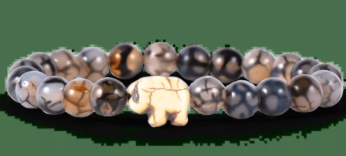 Elephant Expedition Keystone Bracelet