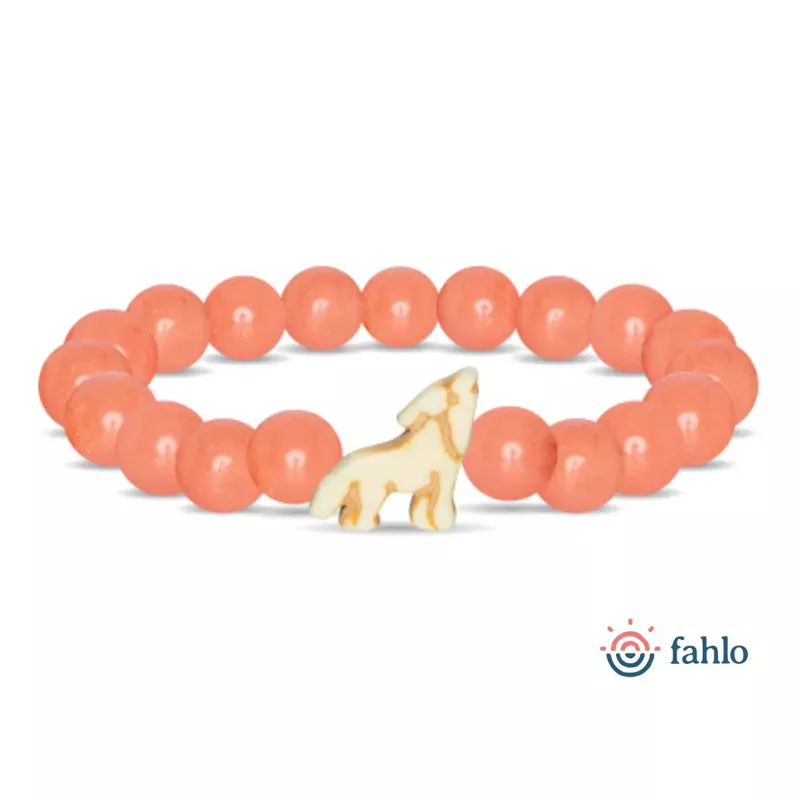 Fahlo The Scout Wolf Glow In The Dark Tracking Bracelet