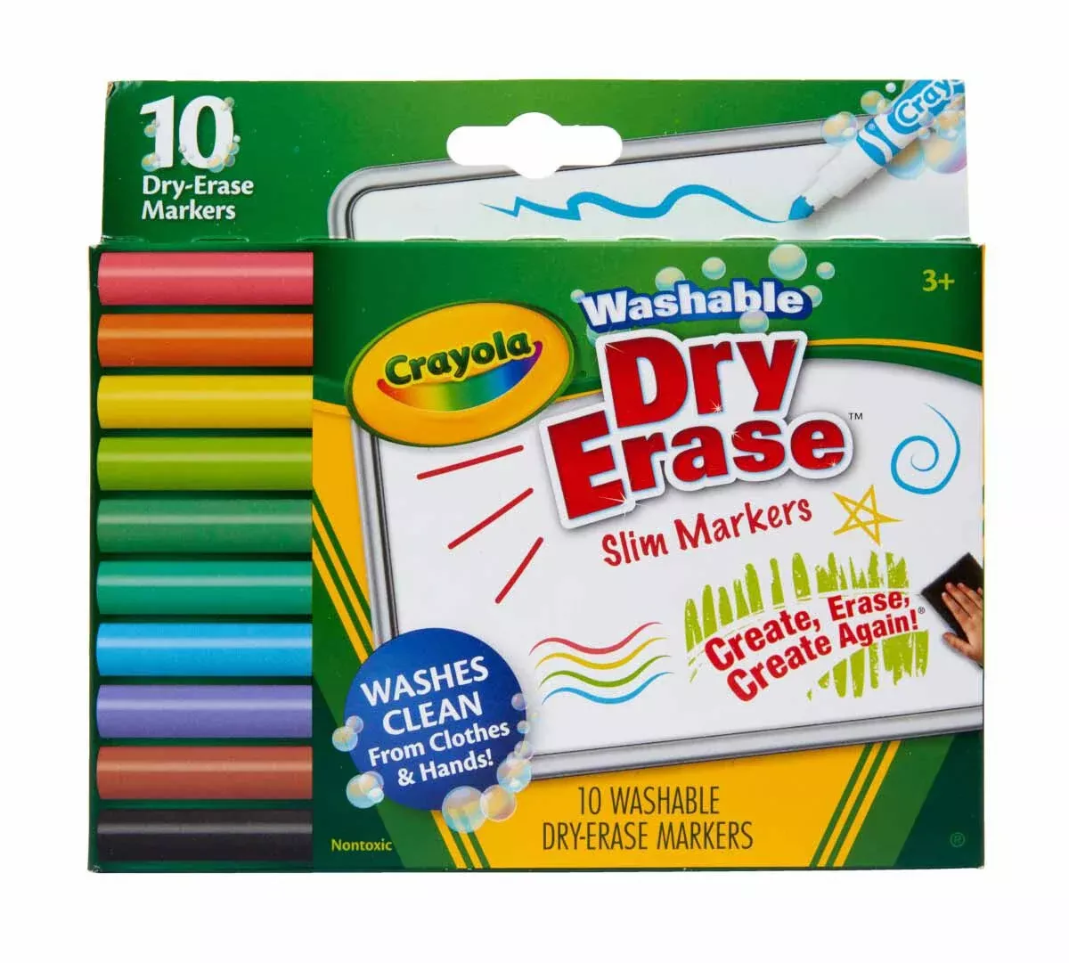 Fine Line Washable Dry Erase Markers