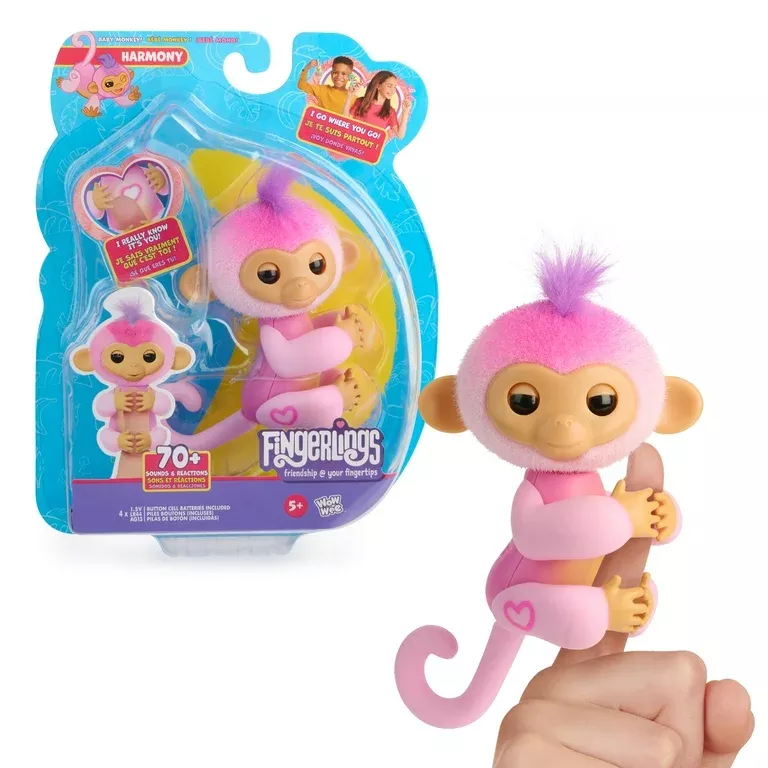 Fingerlings Pink Monkey