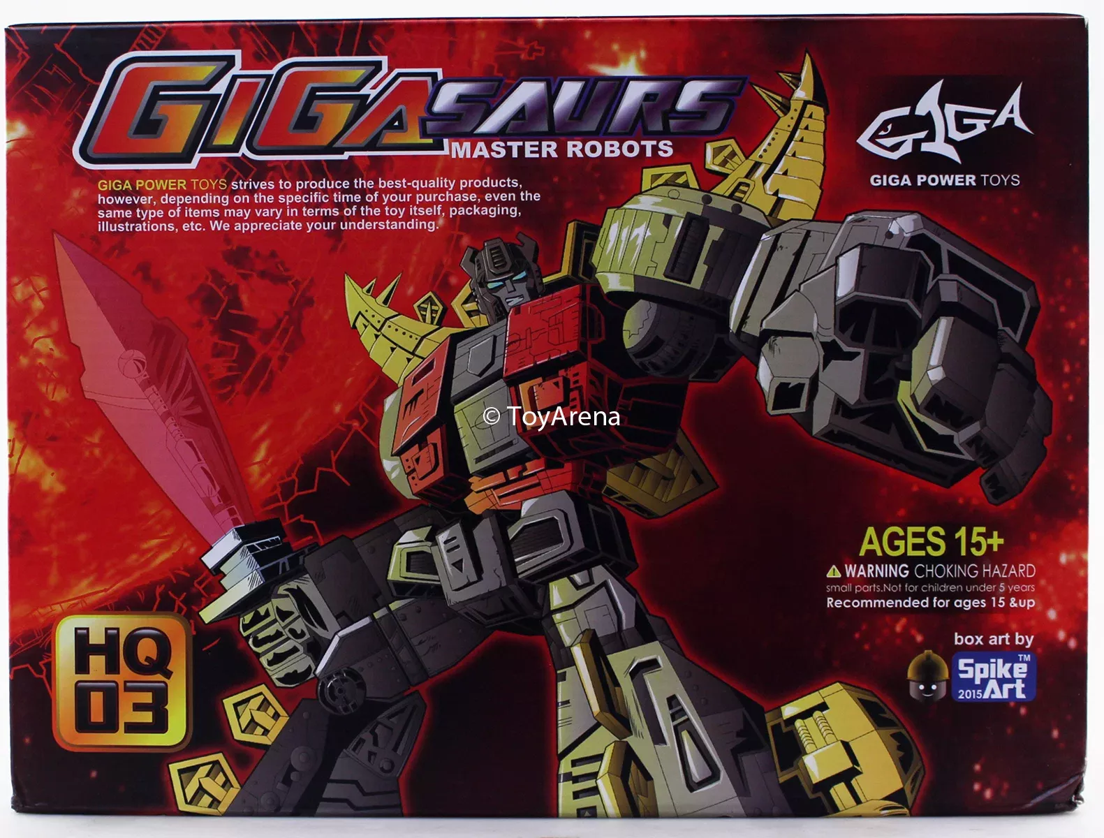 Gigapower HQ03R Gutter Chrome Ver. Action Figure