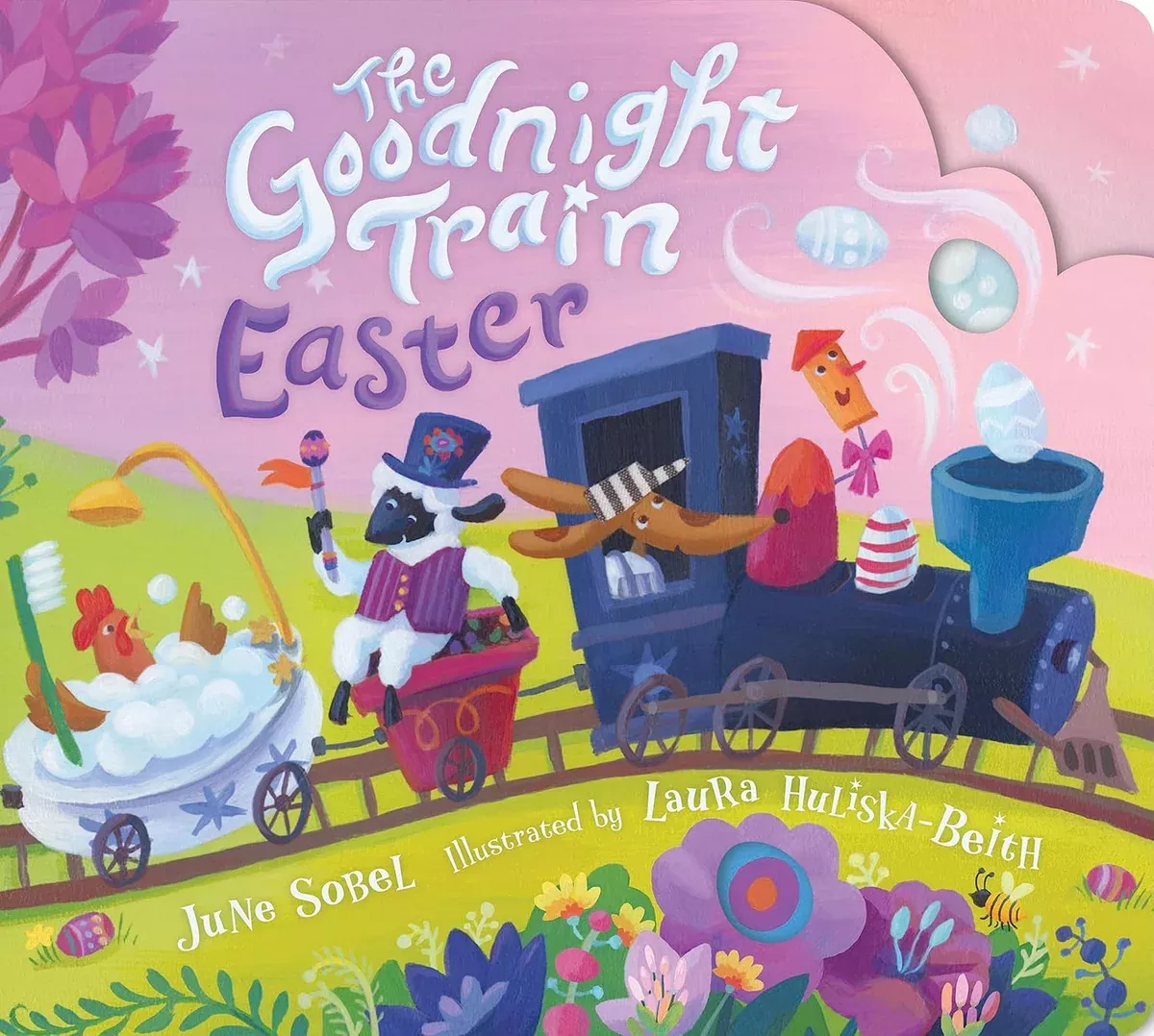 The Goodnight Train Easter Peek-a-BooBedtime Board Book