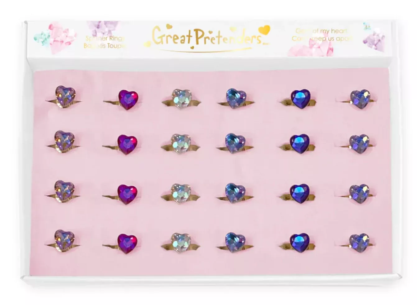 GP Gem of My Heart Spinner Rings (Assorted)