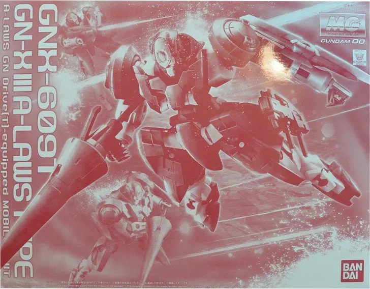 Gundam 1/100 MG Gundam 00 GN-XIII (A-Laws Ver) Model Kit Exclusive