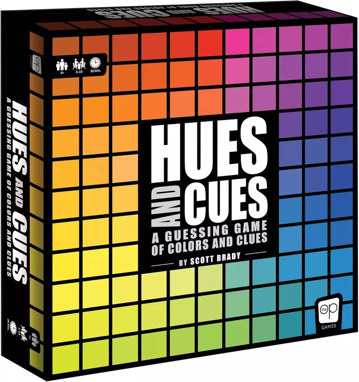 Hues & Cues Game: Strategy Board Game for 3-10 Players by The Op Games