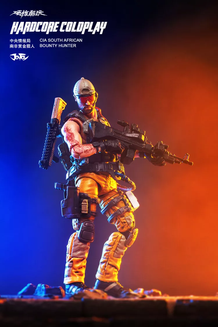 JoyToy Hardcore Coldplay CIA South African Bounty Hunter