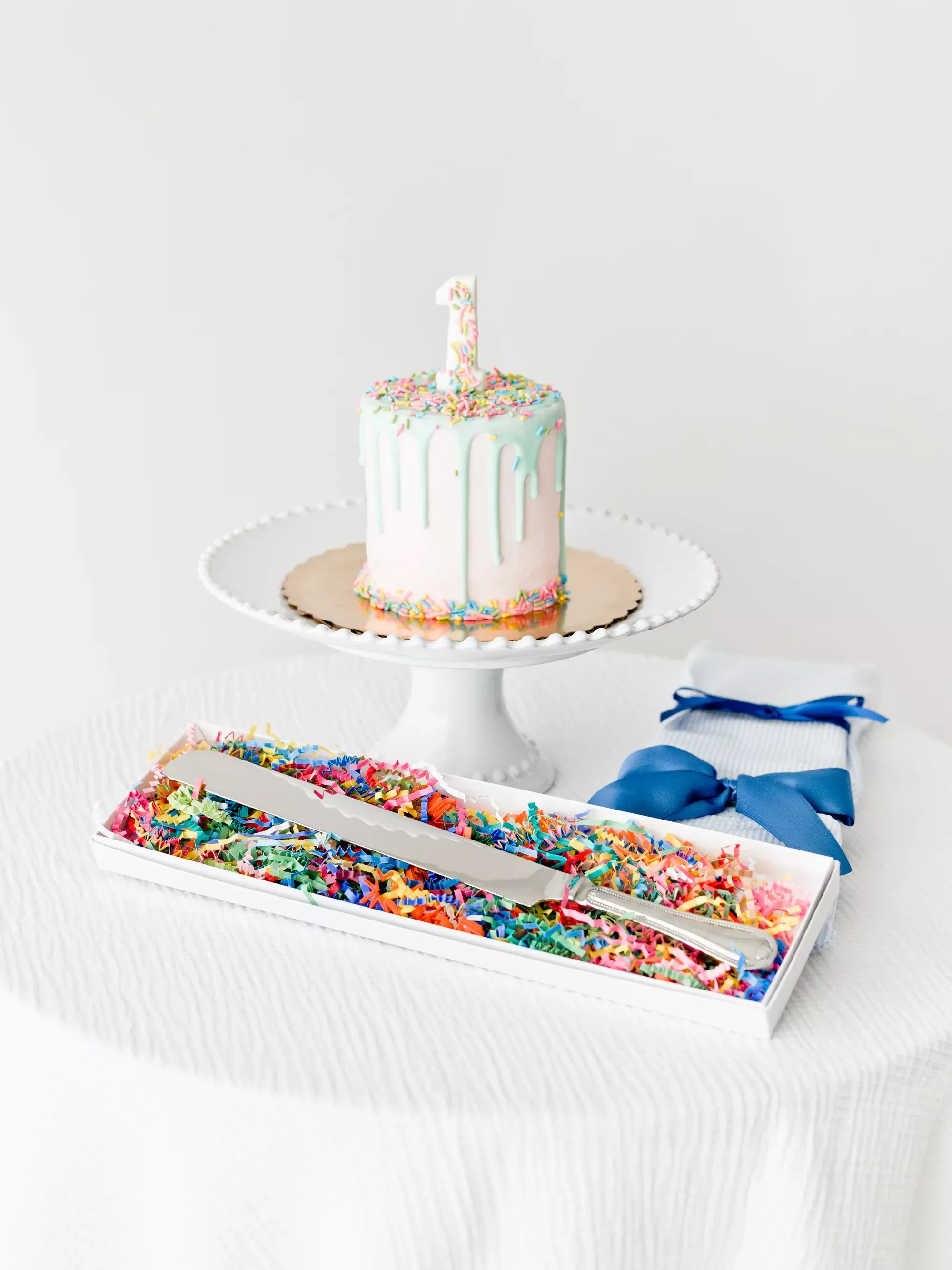 Keepsake Birthday Cake Knife Gift Set