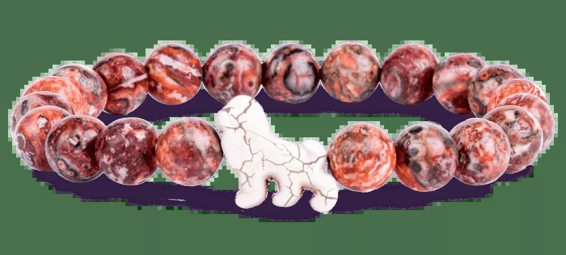 Lion Sahara Stone Bracelet