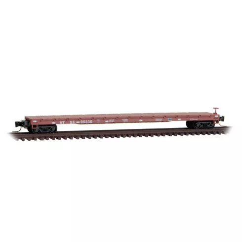 Micro-Trains Z 52400162 60' Flat Car ATSF Rd# 95330