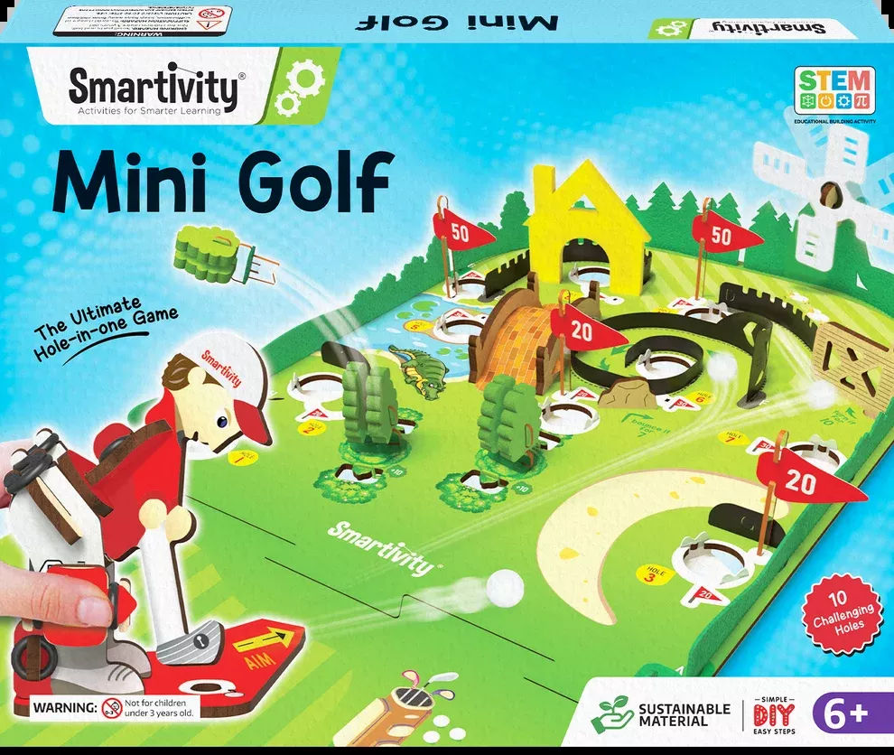 Mini Golf DIY Wooden Construction Set