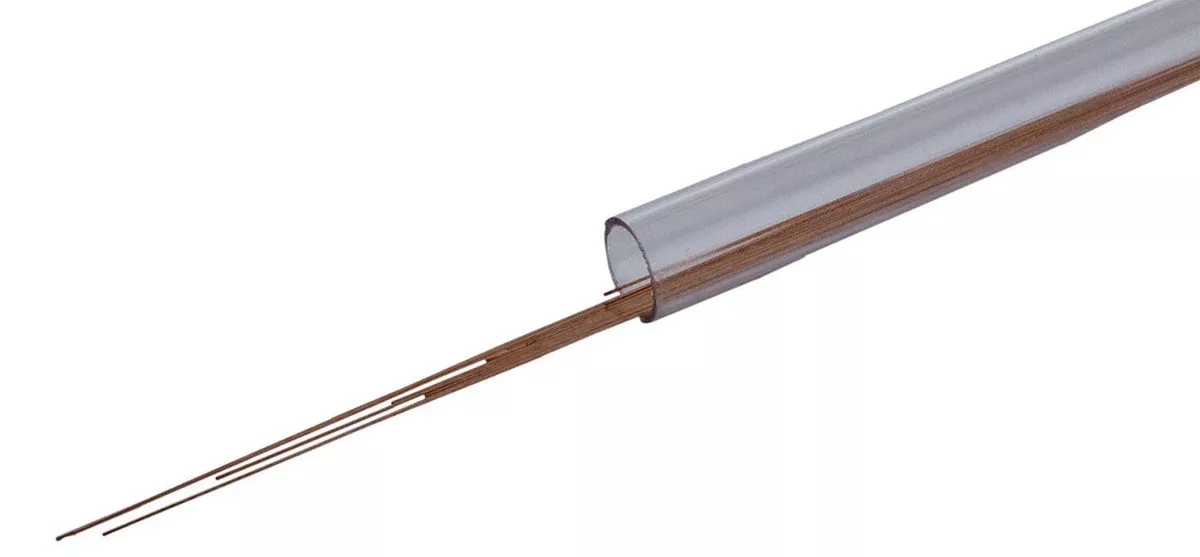 Phosphor-Bronze Wire - 8" (20.3cm Long) - .010" (.03cm) Diameter - 12 pack - 293-1101