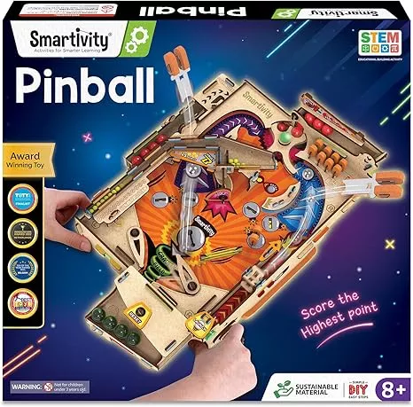 Pinball Machine DIY Wooden Toy