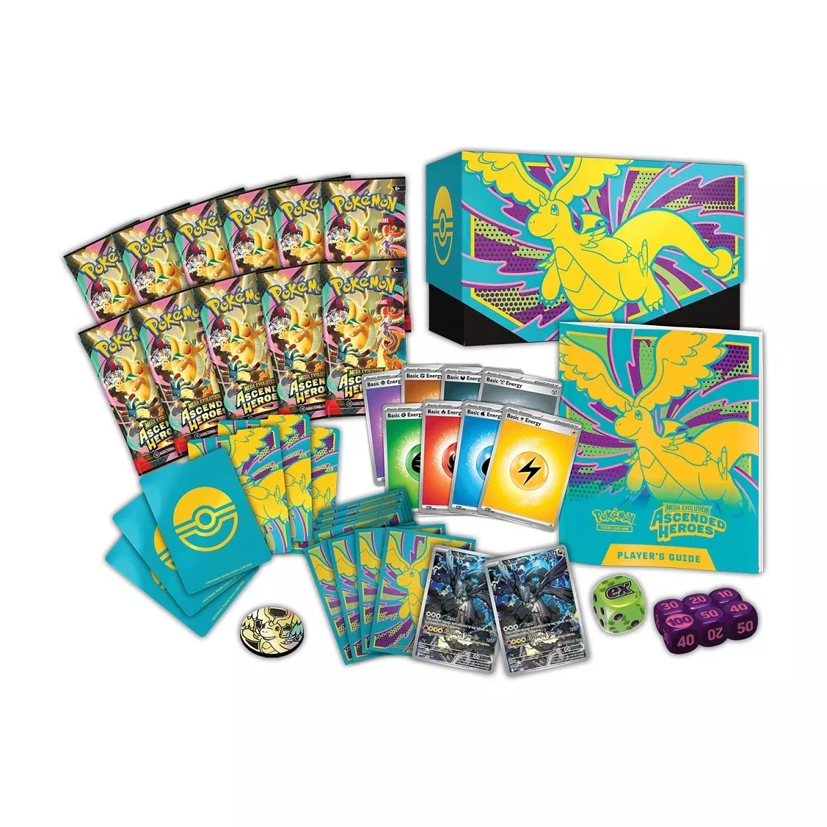 Pokémon TCG Mega Evolution Ascended Heroes Pokémon Center Elite Trainer Box