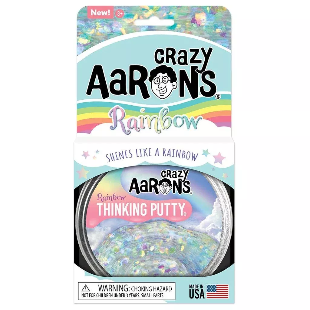 Rainbow Thinking Putty 4"