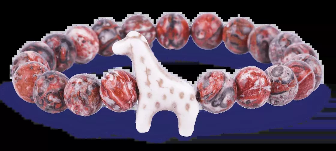 Sahara Stone Giraffe Tracking Bracelet