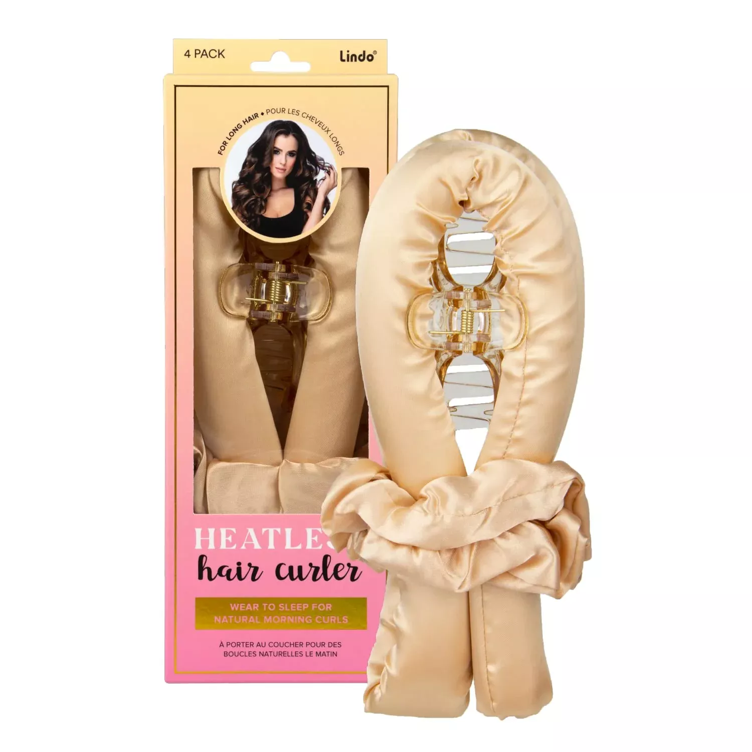Satin Heatless Hair Curlers