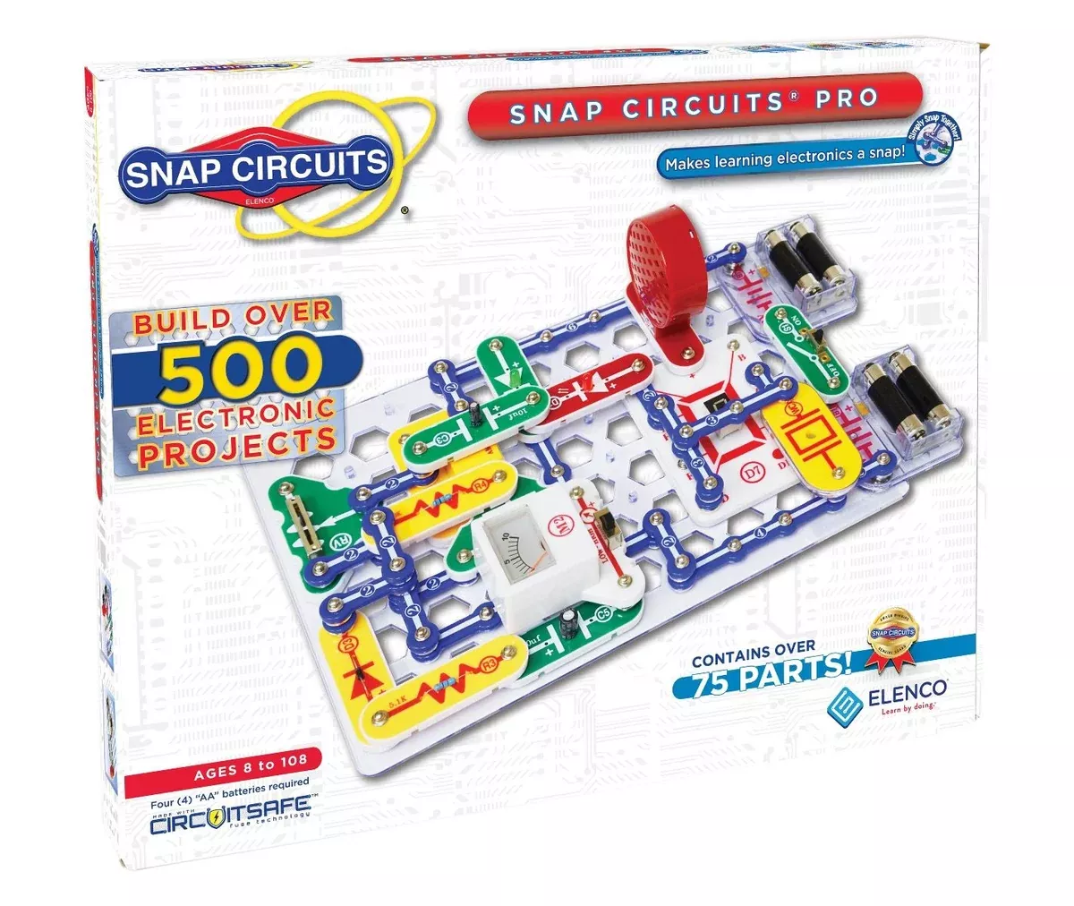 Snap Circuits Pro 500-Project Electronics Exploration Kit