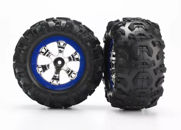 T&W Geode Chrome Blue/Canyon TRA7274