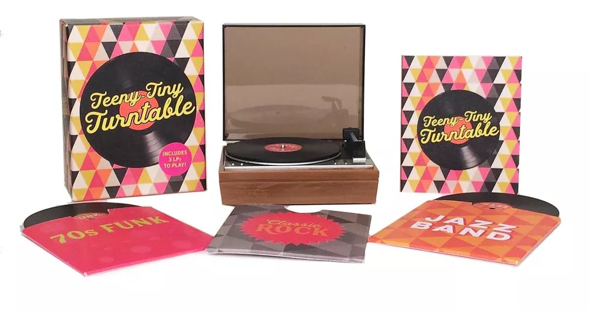 Teeny-Tiny Turntable: Includes 3 Mini-LPs to Play! (RP Minis)