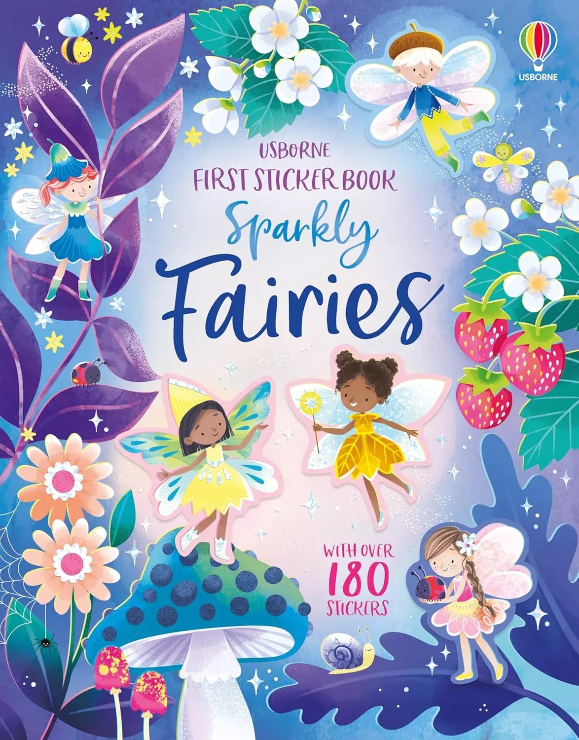 Usborne First Sticker Book Sparkly Fairies