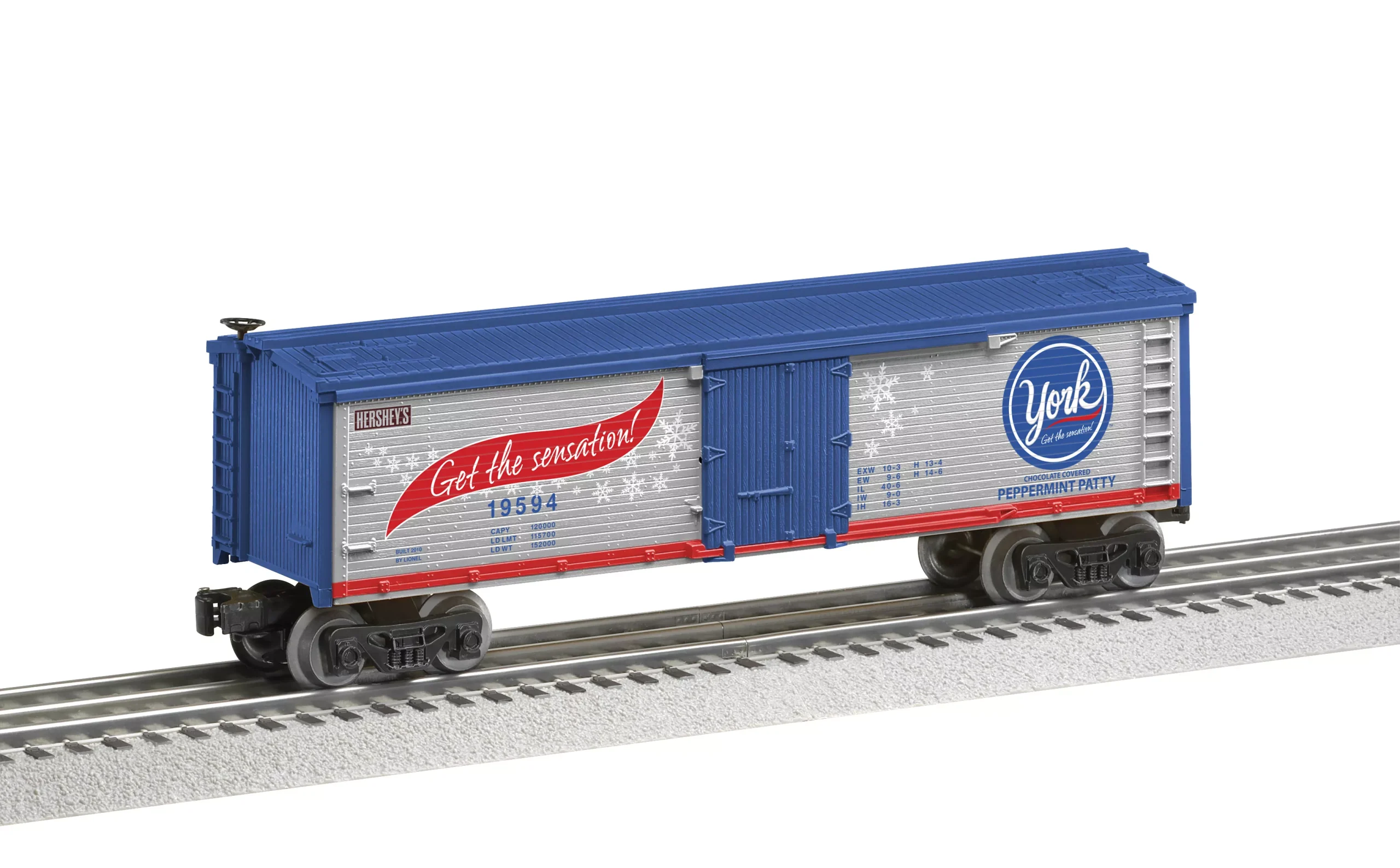 York Peppermint Patty Wood-Sided Reefer #19594