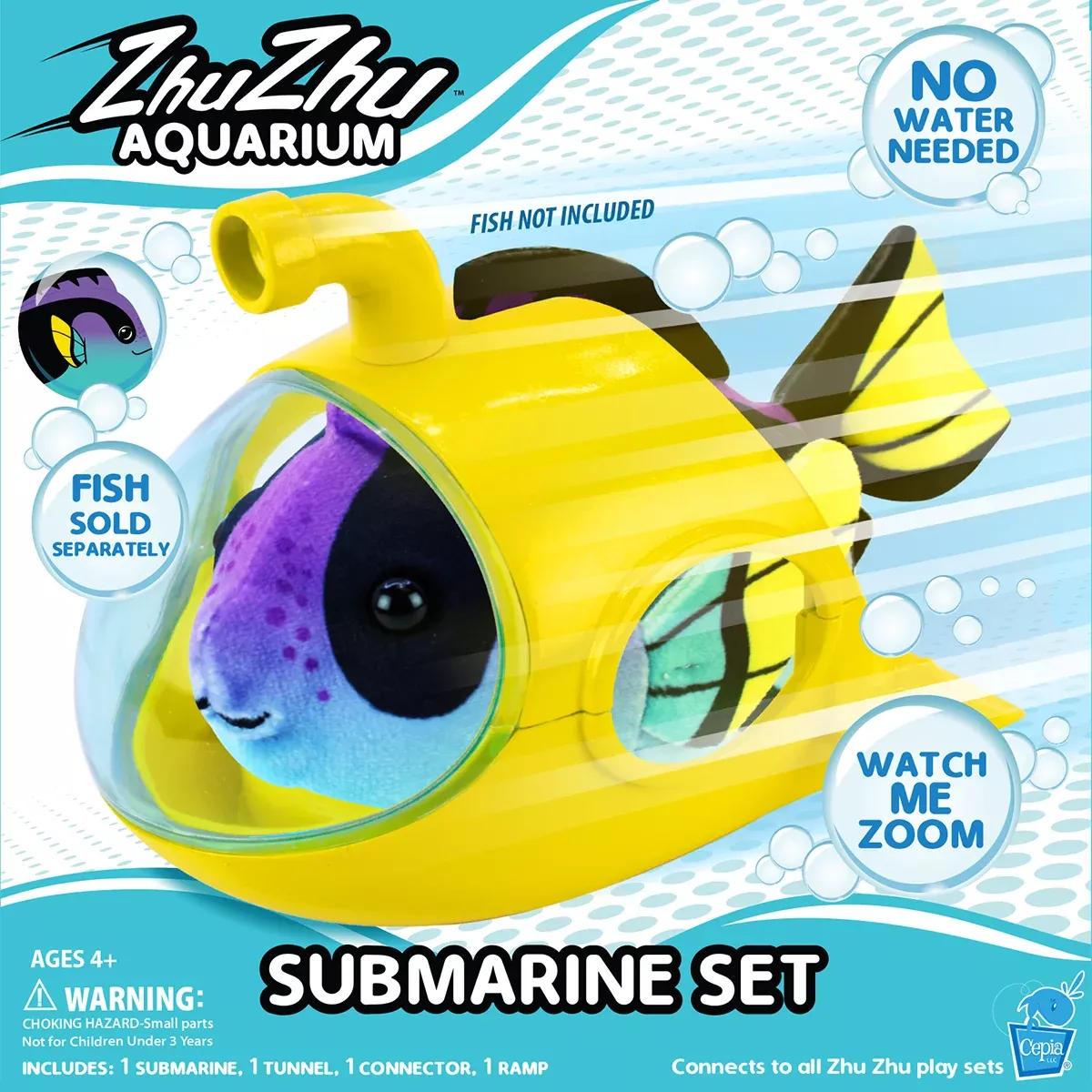 ZhuZhu Aquarium Submarine and Dock Set