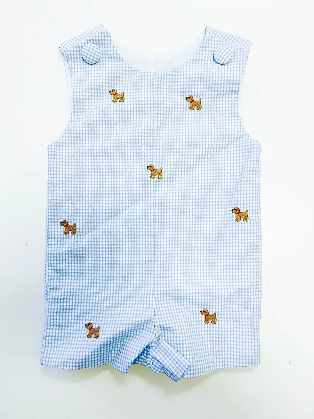 Zuccini Kids Jon Jon Embroidered Puppy