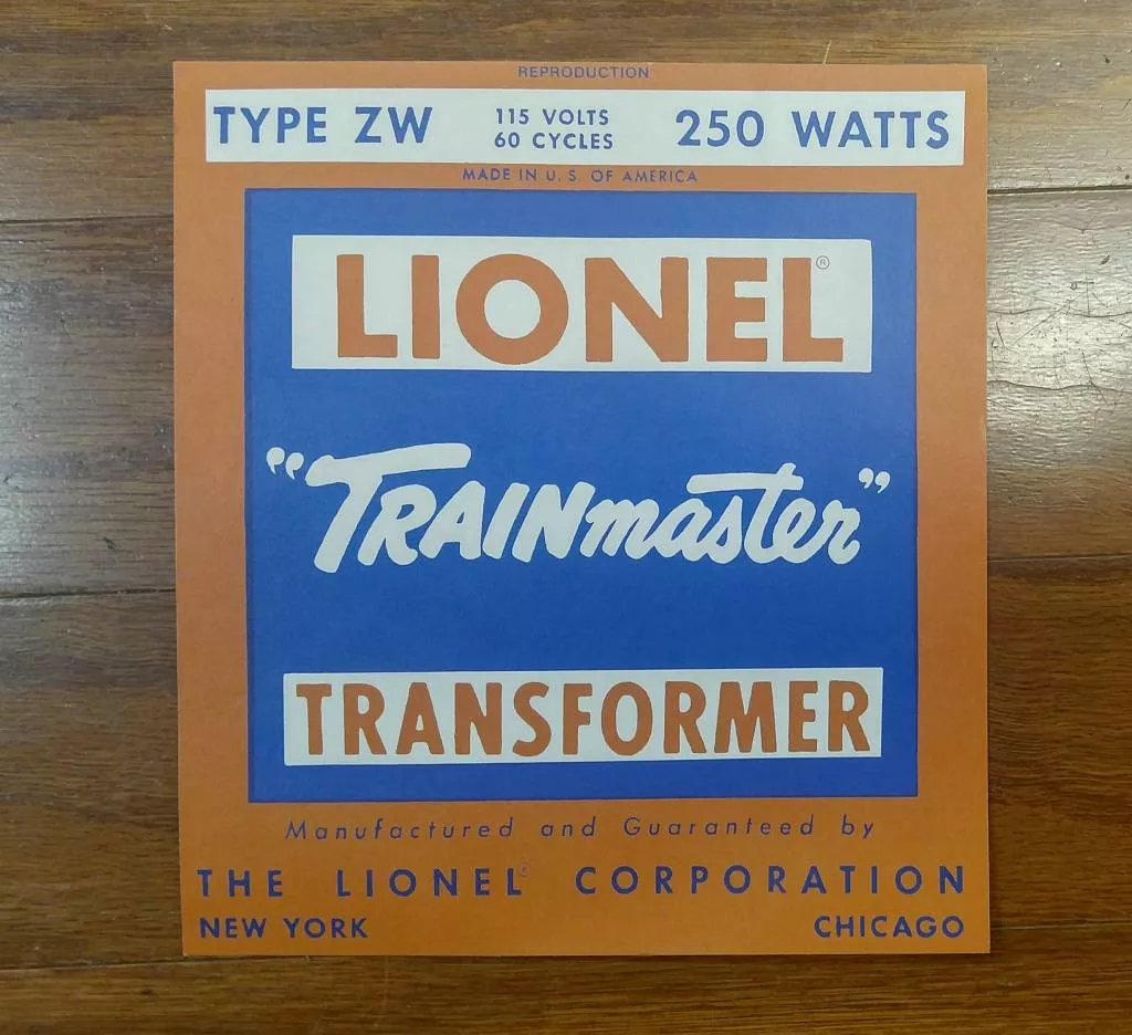 ZW Box Label, Reproduction
